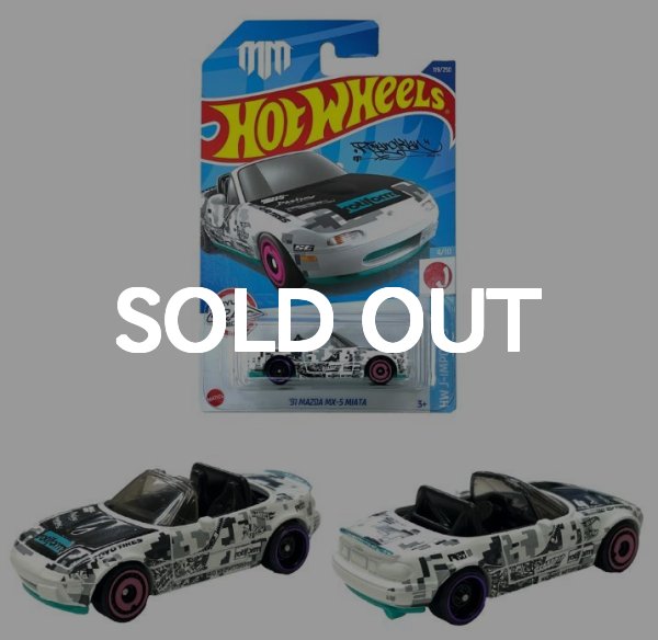 画像1: '91 MAZDA MX-5 MIATA / マツダ ミアータ ユーノス ロードスター（日本国内単品版）2022年5月上旬発売 MAD MIKE (1)