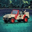 画像1: Hot Wheels Jurassic Park Jeep Wrangler & Dr. Ian Malcolm ジュラシックパーク ジープ・ラングラー (1)