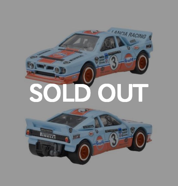 HW プレミアム 2パック LANCIA RALLY 037 / FIAT 131 ABARTH（仮予約受付） 2024年5月下旬入荷予定 GULF  - ホットウィール通販専門店 WHEEL'S GARAGE