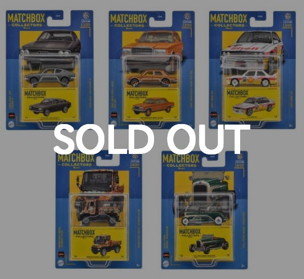 画像1: Matchbox Collectors Mix Y 5種8台セット 仮予約受付 2024年8月下旬発売予定 (1)