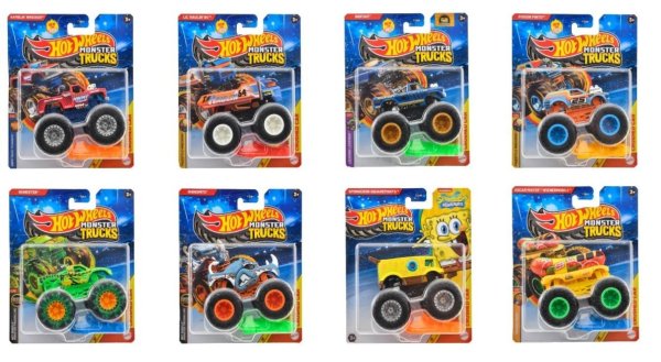 画像1: Monster Trucks 2025 Mix C 全8種セット モンスタートラック（仮予約受付） 2025年2月上旬発売予定  (1)