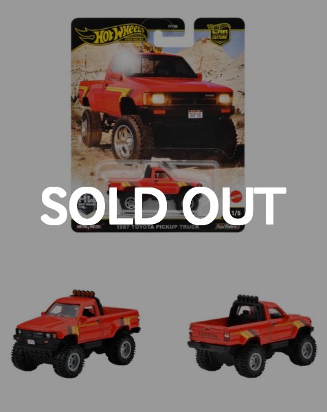 画像1: 1987 TOYOTA PICKUP TRUCK（仮予約受付）2025年5月下旬発売予定 Car Culture HW OFF ROAD Hilux (1)