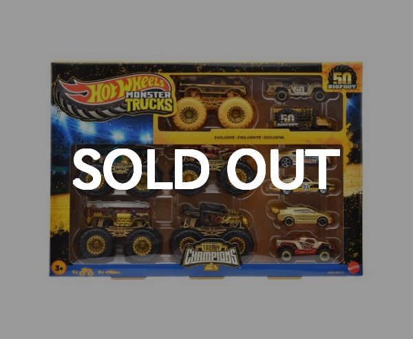 画像1: Monster Trucks Big Foot Trophy Champion Collection 2025 モンスタートラック（仮予約受付） 2025年6月中旬発売予定  (1)