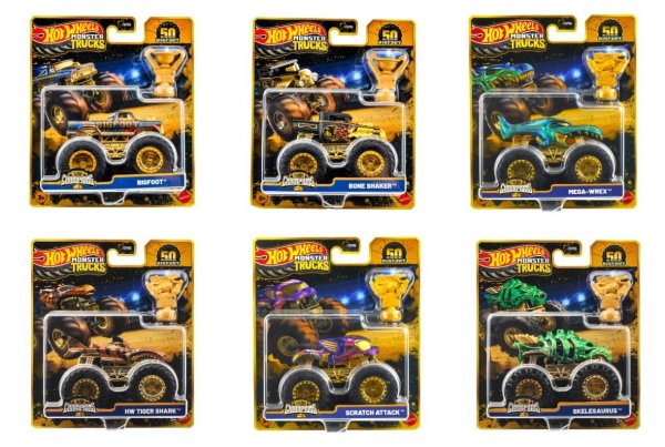 画像1: Monster Trucks Trophy Champion 2025 Mix C 6種セット （仮予約受付） 2025年7月中旬発売予定  (1)