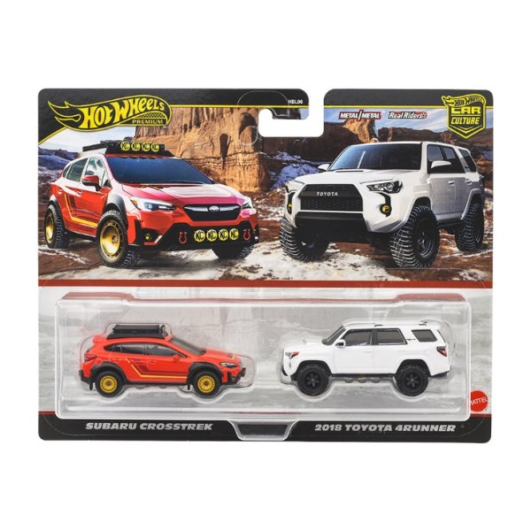 画像1: プレミアム 2パック SUBARU CROSSTREK / 2018 TOYOTA 4RUNNER（仮予約受付） 2025年8月下旬入荷予定 (1)