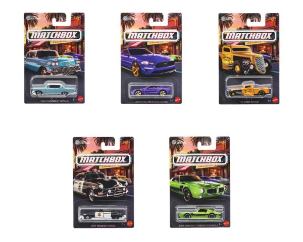 画像1: Matchbox テーマ アソート -ローカル クルーザーズ 5種セット 仮予約受付 2025年8月下旬発売予定 (1)