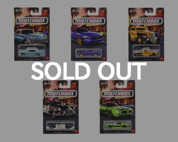 画像1: Matchbox テーマ アソート -ローカル クルーザーズ 5種セット 仮予約受付 2025年8月下旬発売予定 (1)