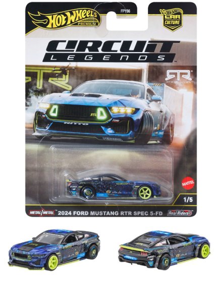 画像1: 2024 FORD MUSTANG RTR SPEC 5-FD（仮予約受付）2025年8月下旬発売予定 (1)