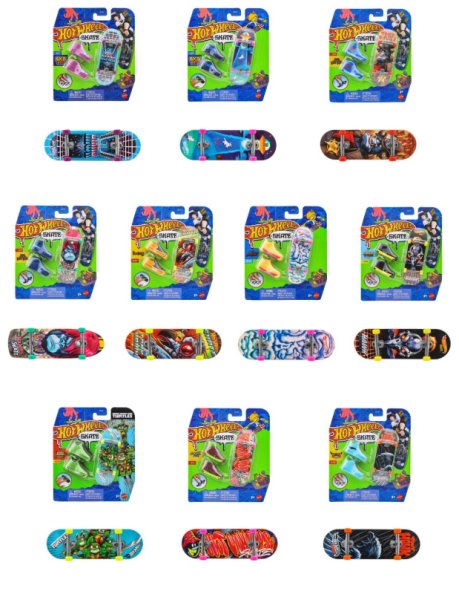 画像1: Hot Wheels Skate 2025 Mix G 10種16台セット（仮予約受付） 2025年10月上旬発売予定  (1)