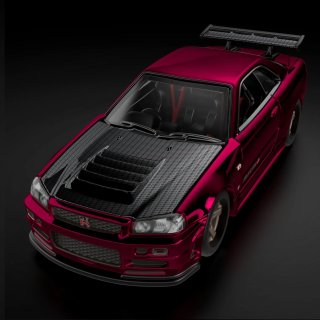 激レア未開封Hot Wheels STH R34 と R32 セット Hot Wheels RLC Nissan Skyline GT-R (R34) Midnight Purple HTF