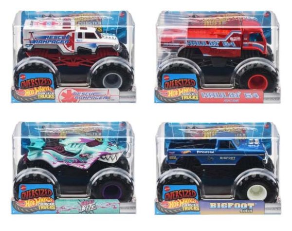 画像1: モンスタートラック ビッグサイズ アソート 全4種（仮予約受付） 2025年1月下旬発売予定  (1)