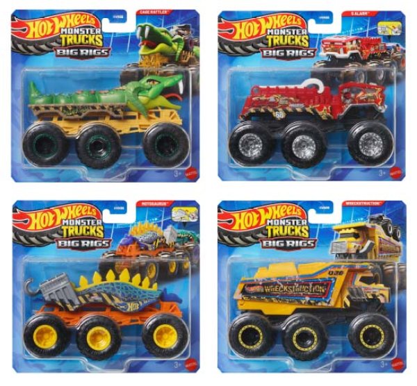 画像1: モンスタートラック トランスポーター アソート 全4種（仮予約受付） 2025年1月下旬発売予定  (1)