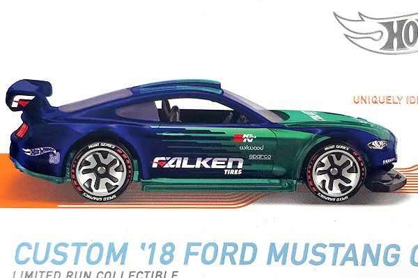 hot wheels custom 18 ford mustang gt