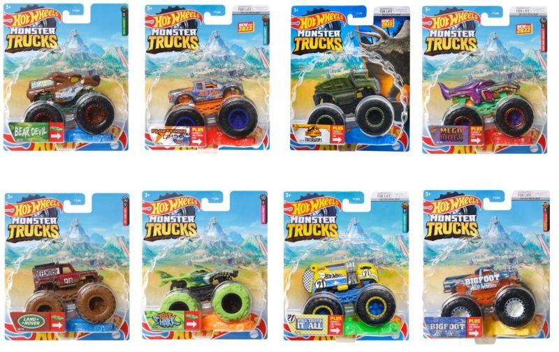 Monster Trucks Mix K 8種コンプリートセット モンスタートラック（仮