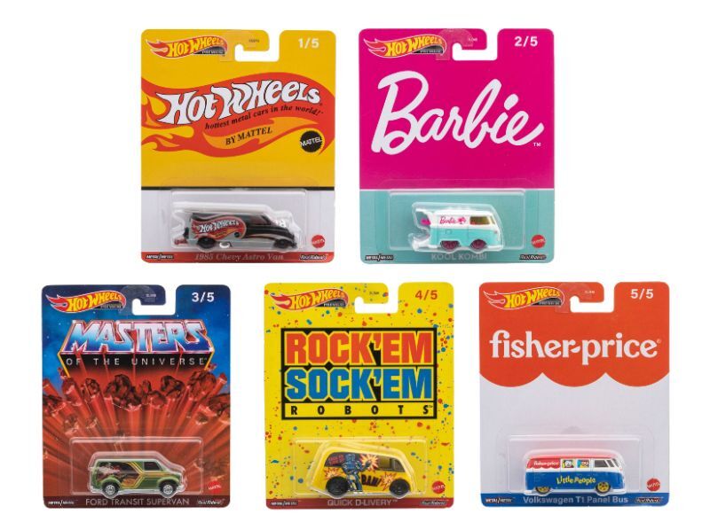 Hotwheels ポップカルチャー ヴィンテージマテル SET - ミニカー