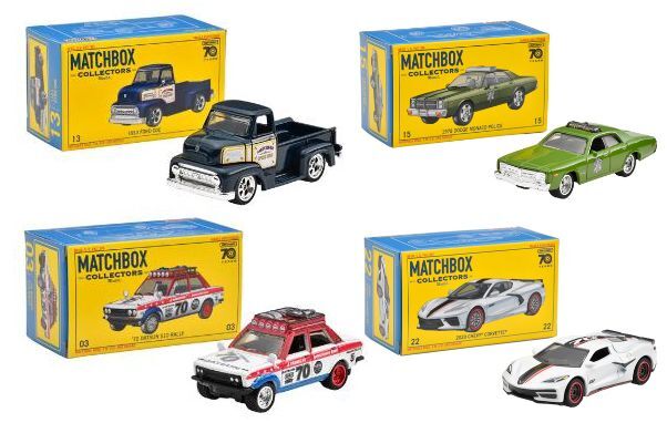 Matchbox Collectors Mix T / マッチボックス コレクターズ アソート 4種セット - ホットウィール通販専門店  WHEEL'S GARAGE