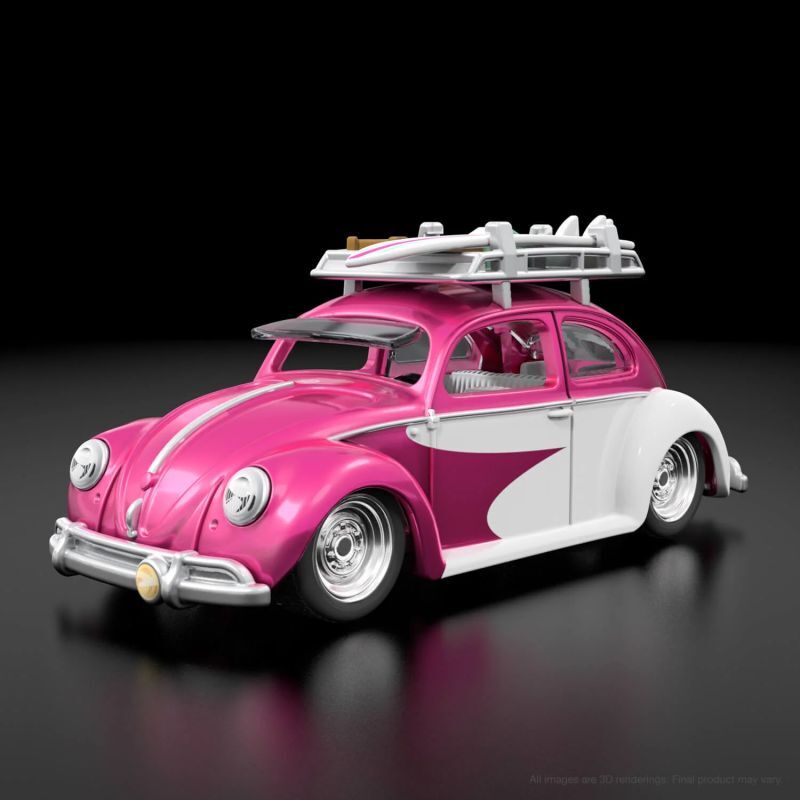 早割クーポン！ ホットウィール ＶＷ BUG コンバーチブル (赤系 