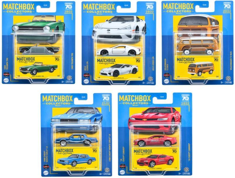 Matchbox Collectors Mix U / マッチボックス コレクターズ アソート 5種8台セット 仮予約受付 2023年9月下旬発売予定  - ホットウィール通販専門店 WHEEL'S GARAGE - 自動車