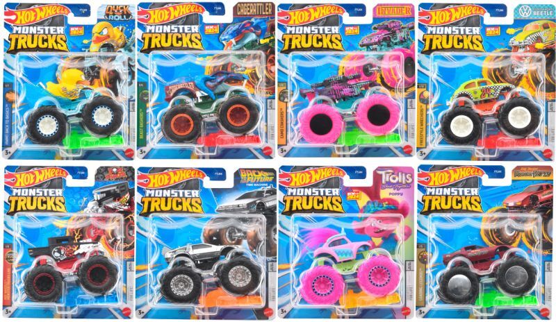 Monster Trucks 2024 Mix A 全8種セット モンスタートラック