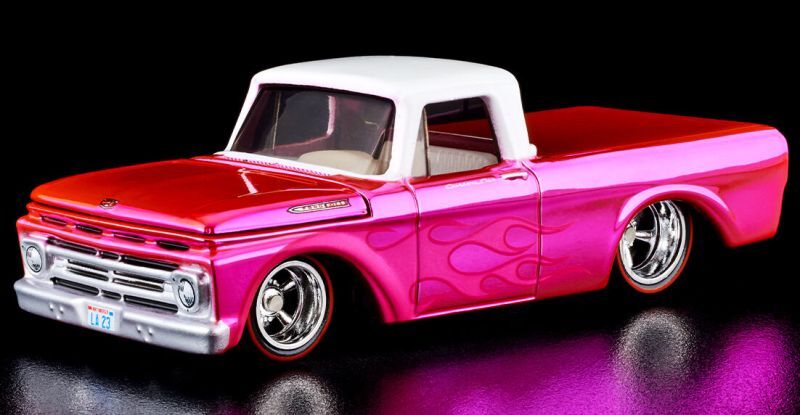 1962 FORD F100 RLC Exclusive 2023 Pink Edition Collectors 