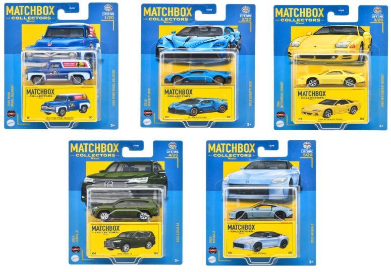 Matchbox Collectors Mix V 5種8台セット 仮予約受付 2024年1月下旬 