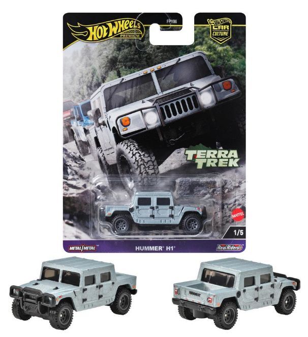 HUMMER H1 ハマー（仮予約受付）2024年10月中旬発売予定 Car Culture Terra Trek - ホットウィール通販専門店  WHEEL'S GARAGE