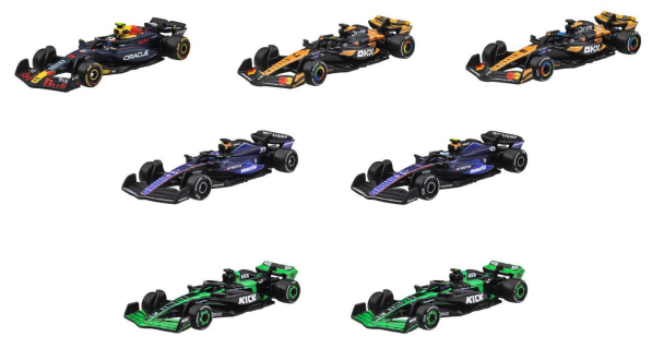 Hot Wheels Formula 1 2024 ミニカー 9台セット Hot Wheels 2024 FORMULA 1 5 PACK F1 EARLY BIRD VHTF | eBay